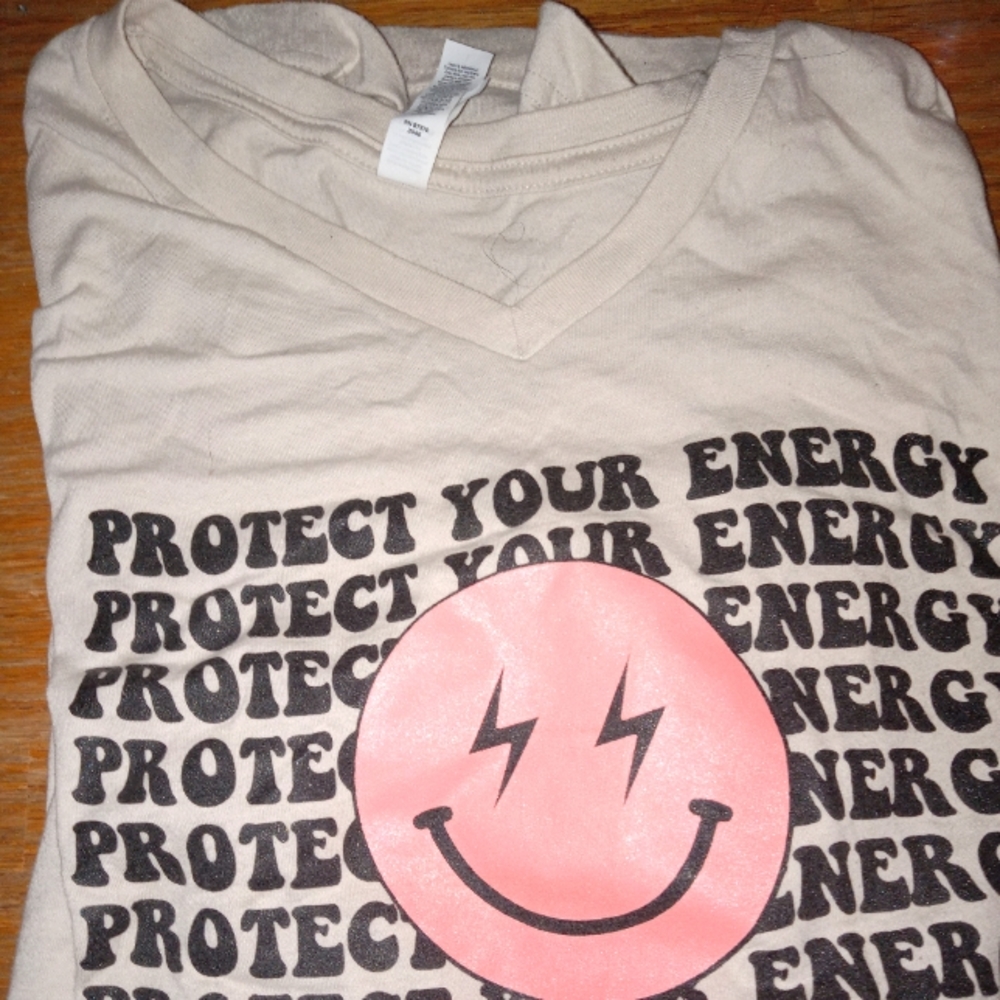 Protect Your Energy Bella Canvas Unisex T shirt LG